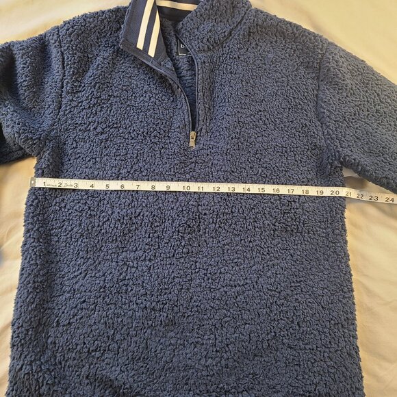 BoxerCraft Zipper Neck Sweater Women's L Blue New - Picture 8 of 9